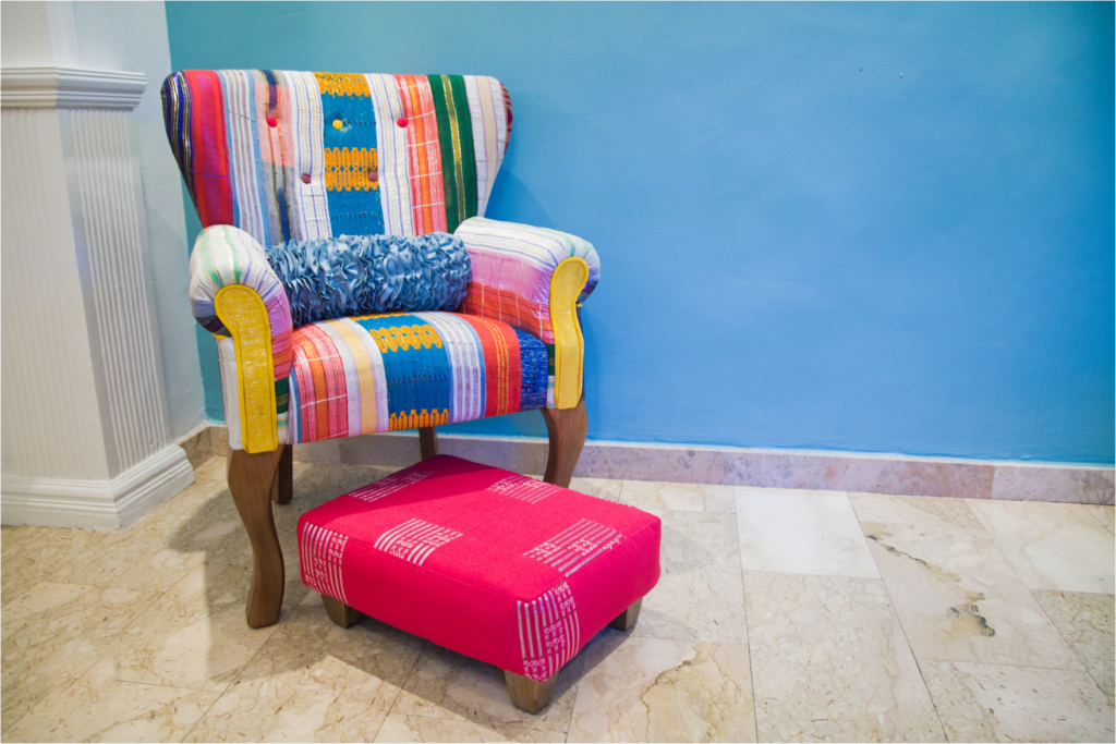 Décoration d'intérieur avec les imprimés wax - Tissuwax.com