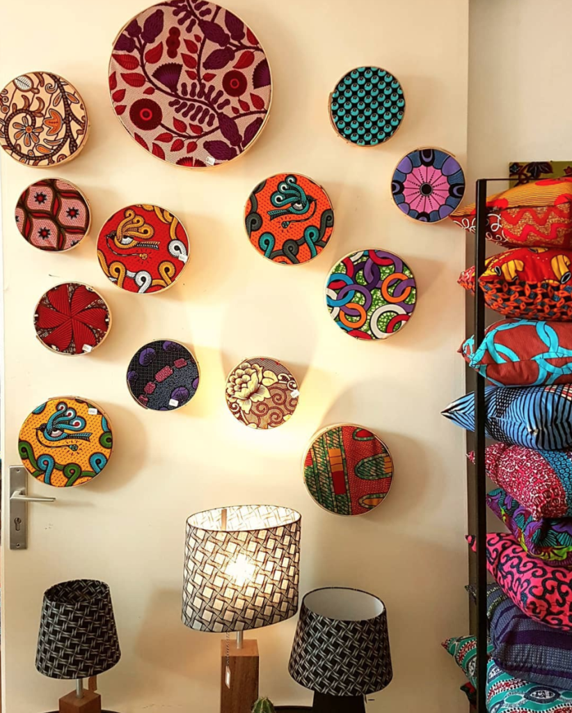 Décoration d'intérieur avec les imprimés wax - Tissuwax.com